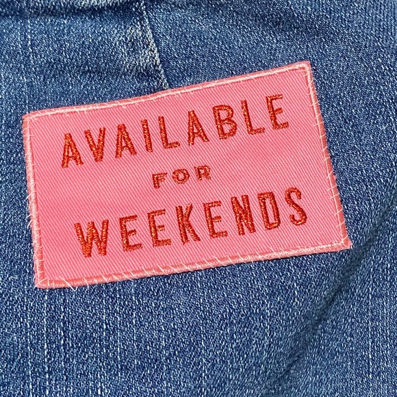 USED JONES JEANS MINI SKIRT - Picture 7 of 9